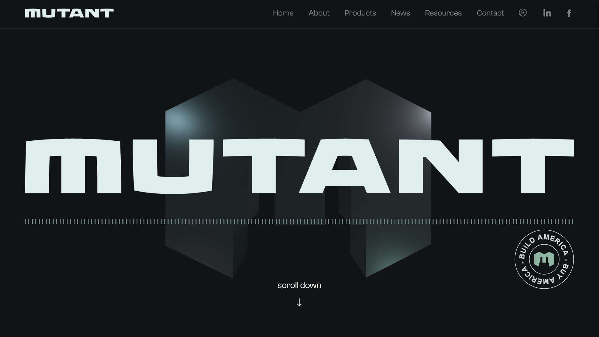 Website design example