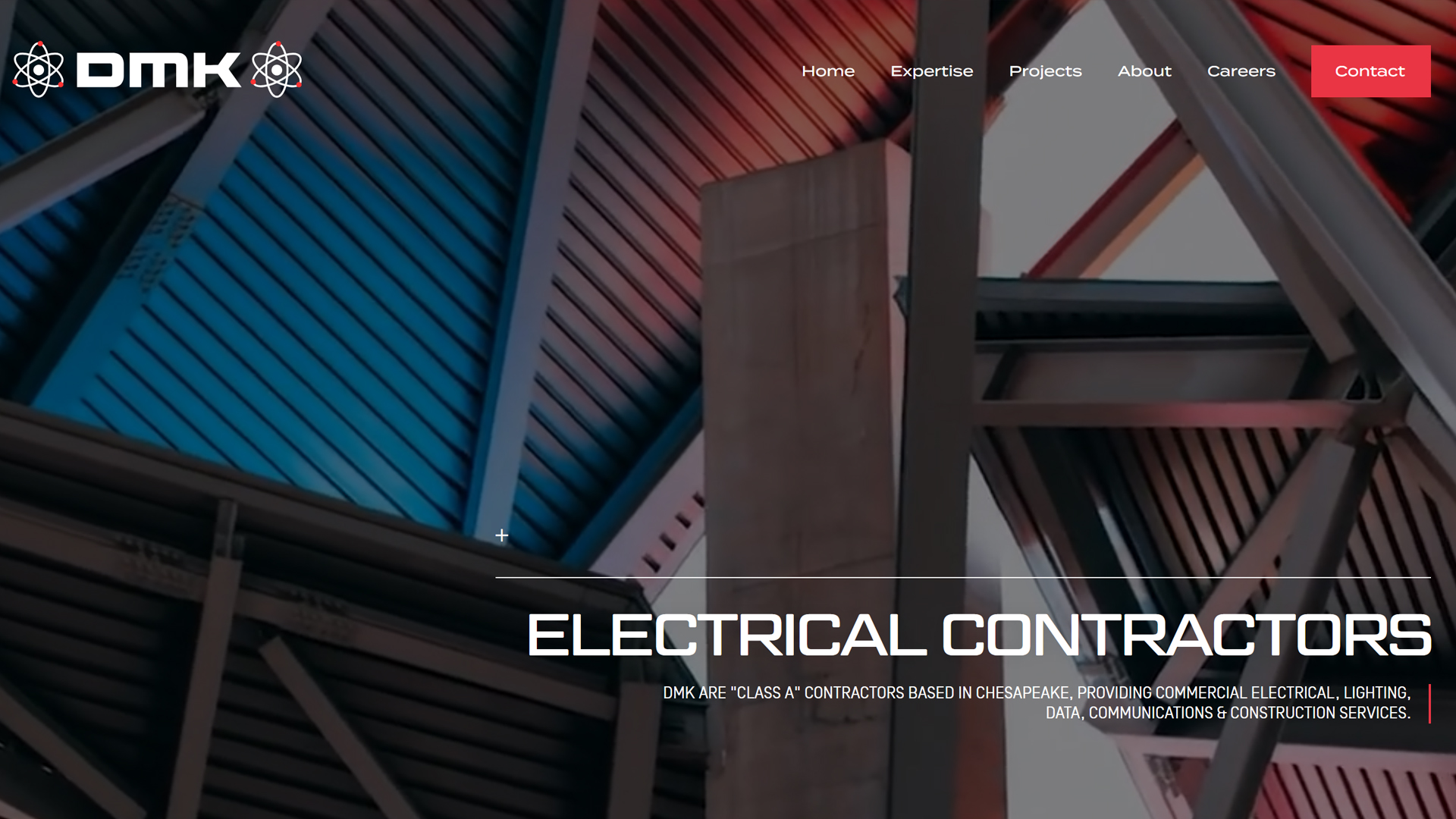 DMK Electrical Contracting Chesapeake Website Design