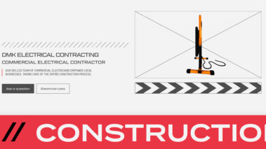 DMK Electrical Contracting Chesapeake Website Design